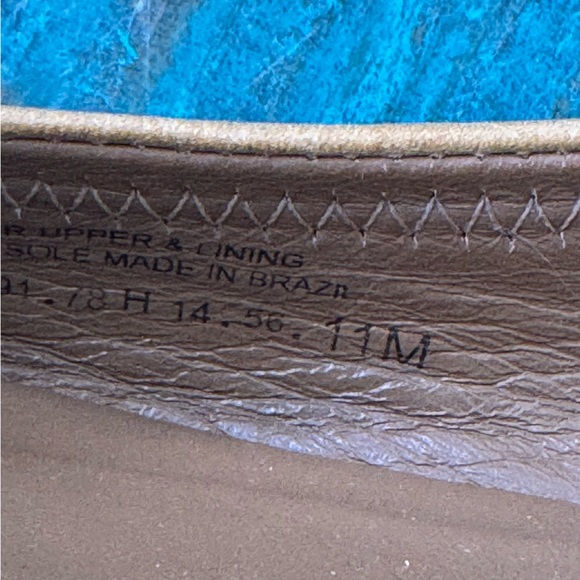 Tory Burch Tan Leather Chelsea Ballet Flats Size 11M - Picture 5 of 16